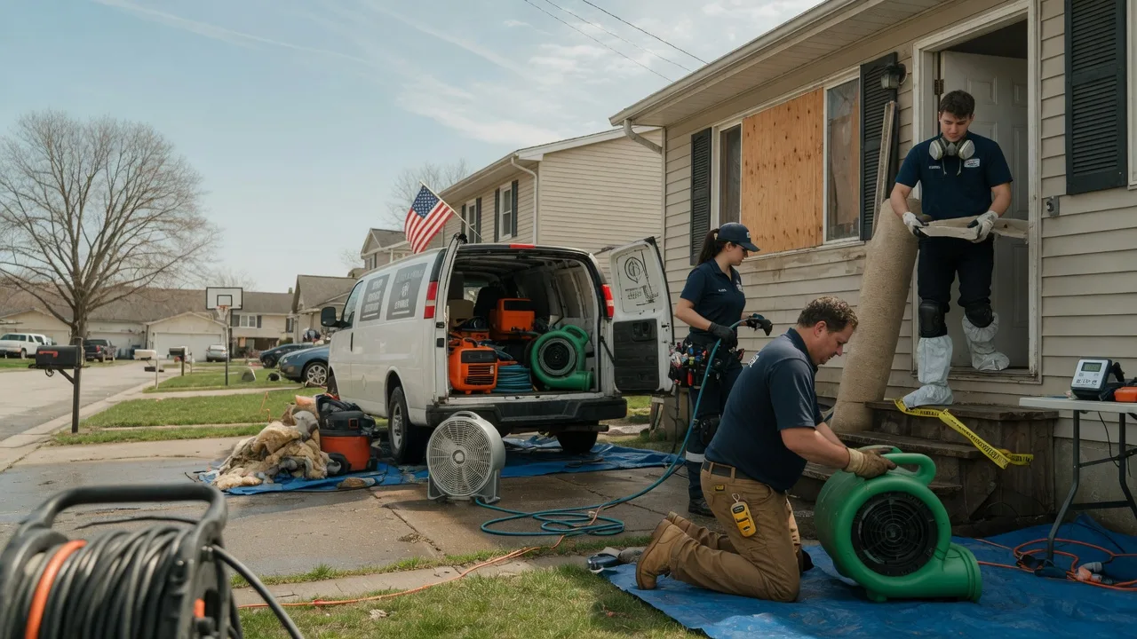 Water Damage Restoration in Port William, OH near me